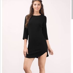 TOBI | Think of You Little Black Shift Dress